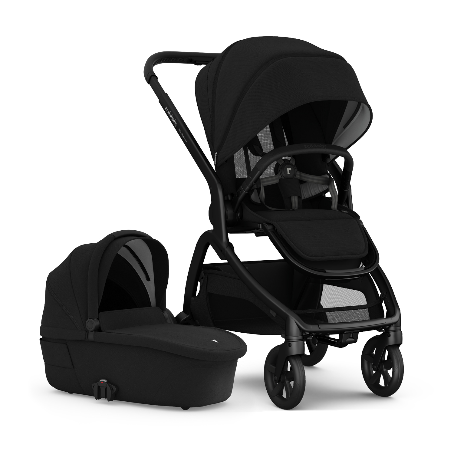 E-shop REDSBABY Set kočík Onix + hlboká korba Cosy, Platinum