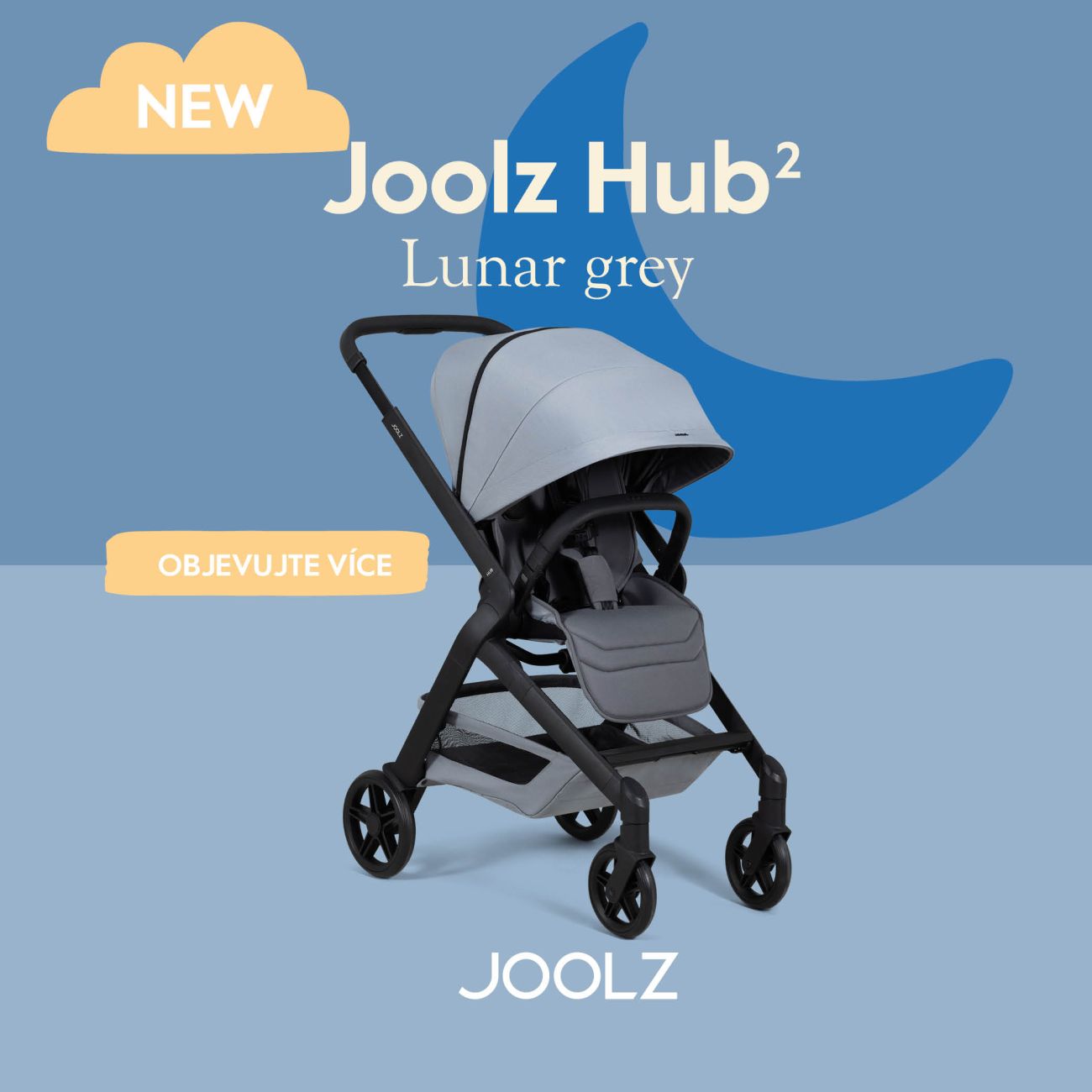 E-shop Joolz Hub² l Lunar grey Limitovaná edice + Deka Yumeko
