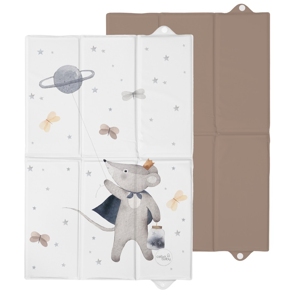 E-shop CEBA BABY Podložka prebaľovacia cestovná (60x40) Basic Cosmic Mouse