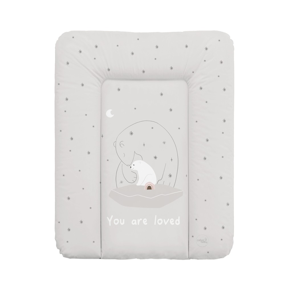 E-shop CEBA BABY Podložka prebaľovacia mäkká malá (50x70) Basic Polar Bears
