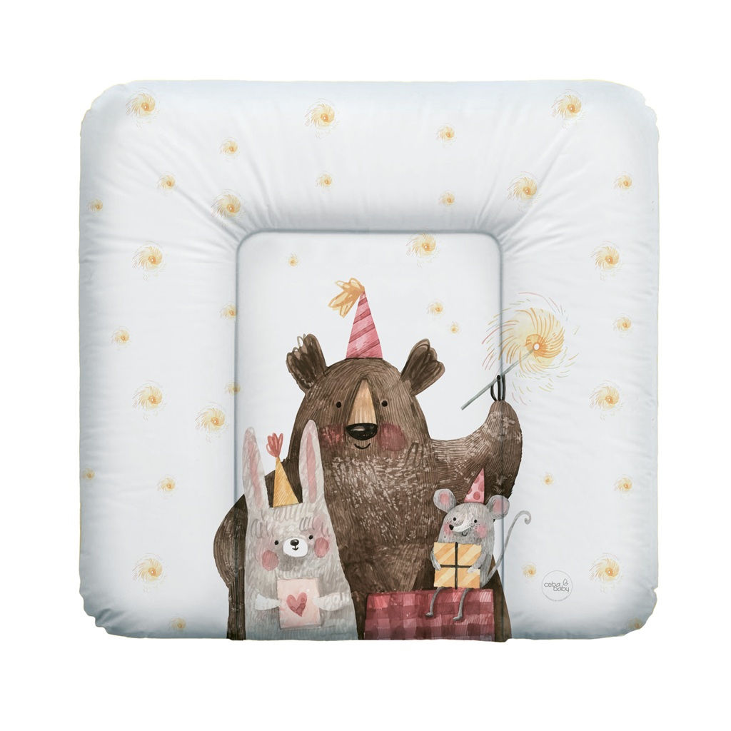E-shop CEBA BABY Podložka prebaľovacia mäkká stredná (75x72) Basic Celebration