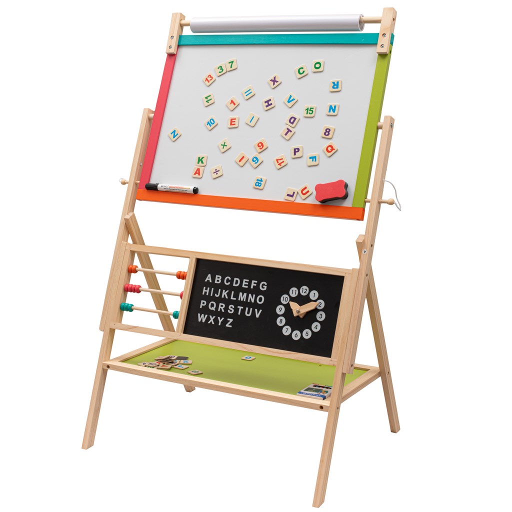 E-shop Drevená tabule pre deti 2v1 Montessori Baby Mix - 58313