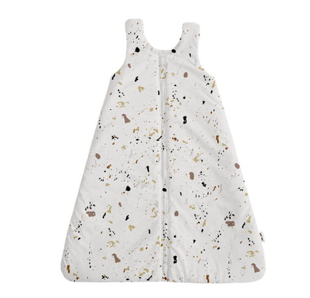 E-shop LevinFelin Detský spací vak Warm (0-12m), terrazzo