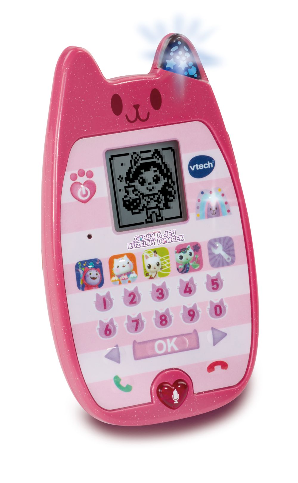 E-shop Vtech Gabby a jej kůzelný domček - Mňaukastický telefón SK