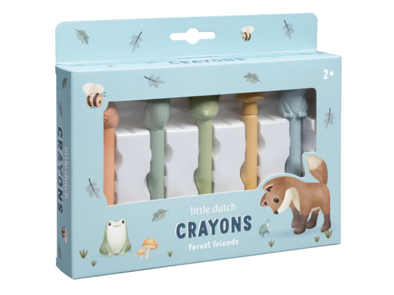 E-shop Little Dutch Voskovky 5 ks Forest Friends