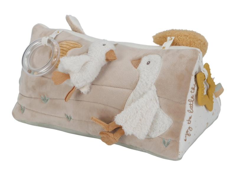 E-shop Little Dutch Vankúšik trojhranný s aktivitami Newborn Naturals