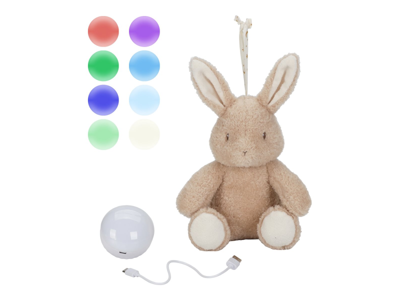 E-shop Little Dutch Uspávačik králiček Newborn Naturals
