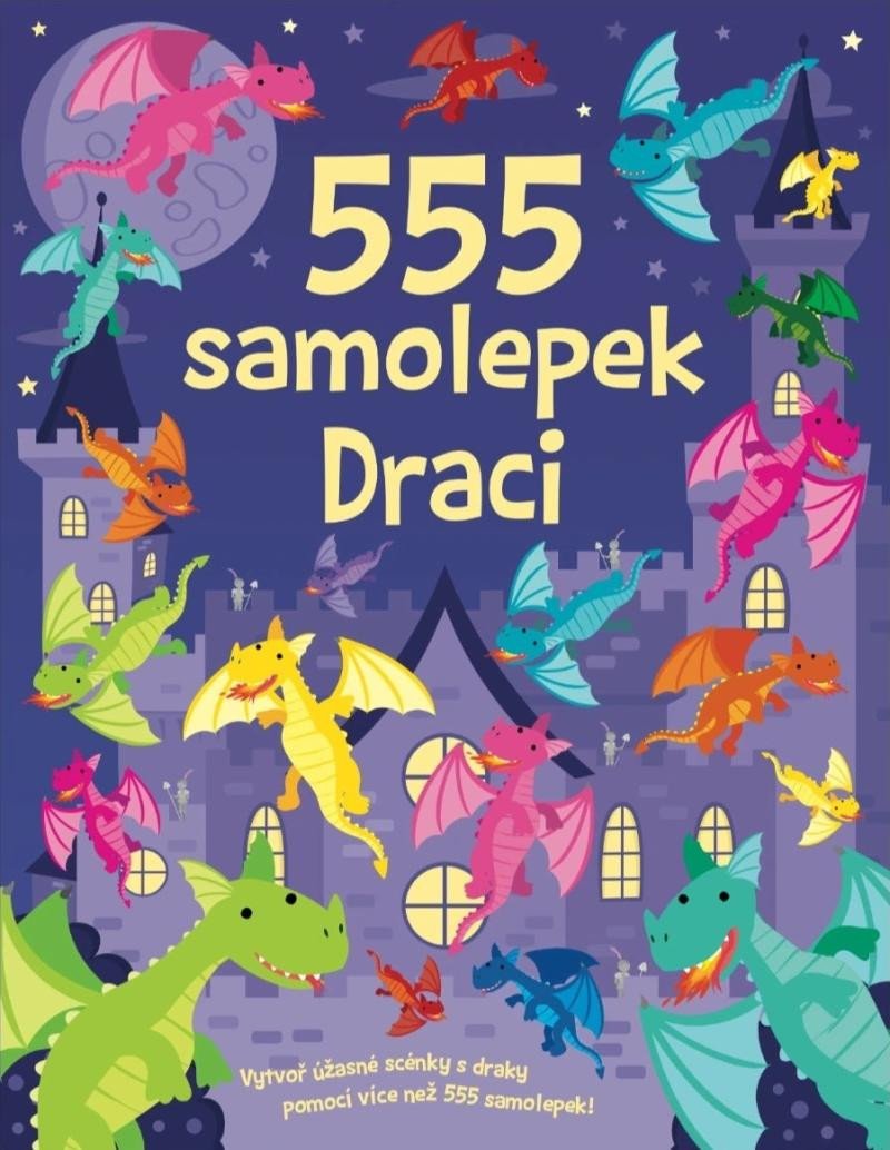 E-shop Svojtka 555 samolepek Draci