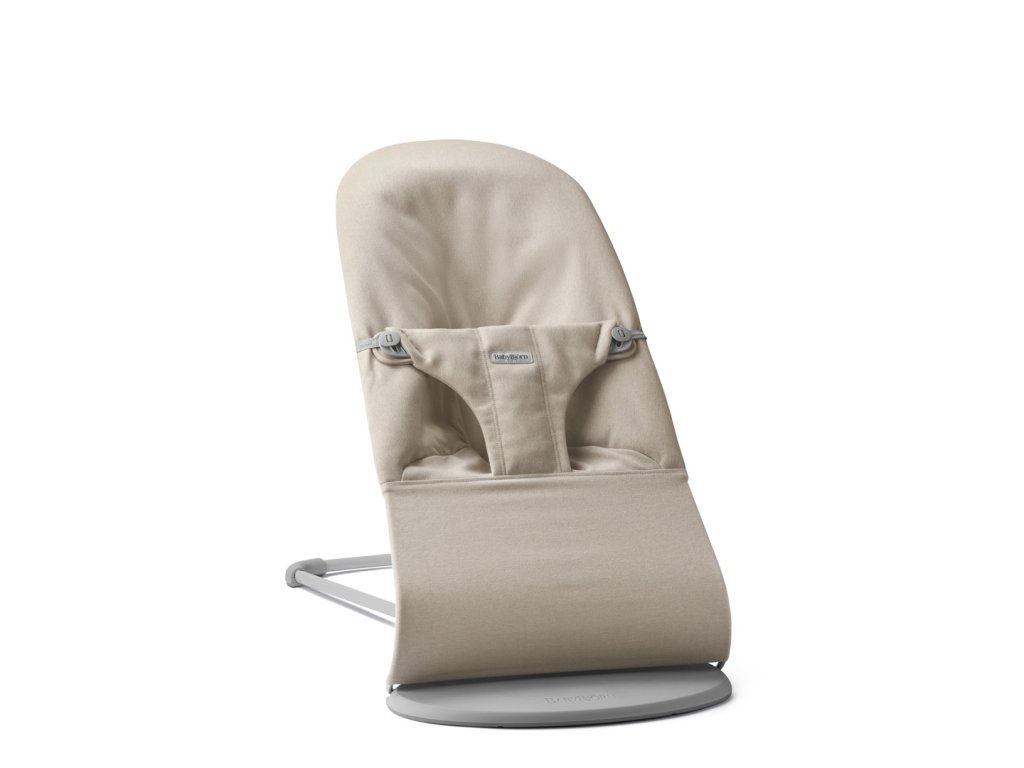 E-shop Baby Bjorn Babybjorn lehátko BLISS Woven Light Beige mélange