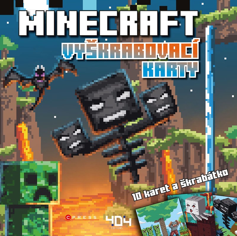 E-shop CPRESS Vyškrabovacie karty: Minecraft