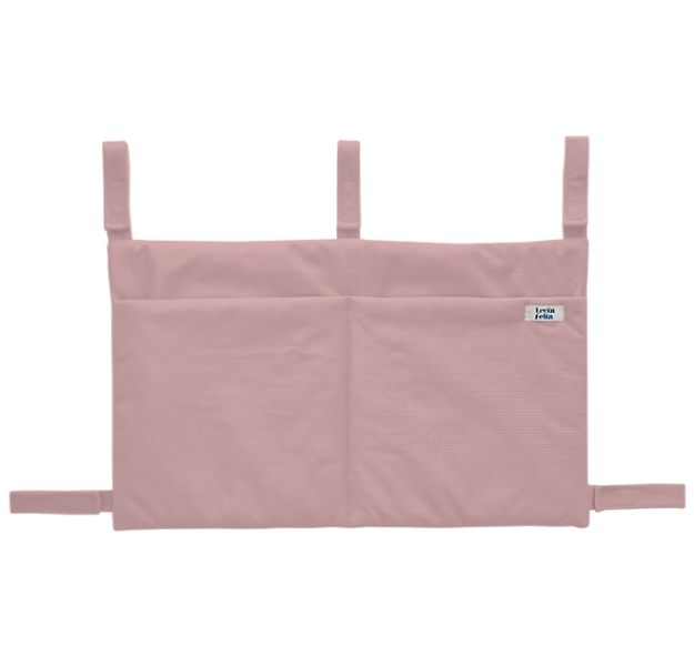 E-shop LevinFelin Univerzálny velvet organizér na detskú postieľku S, mauve