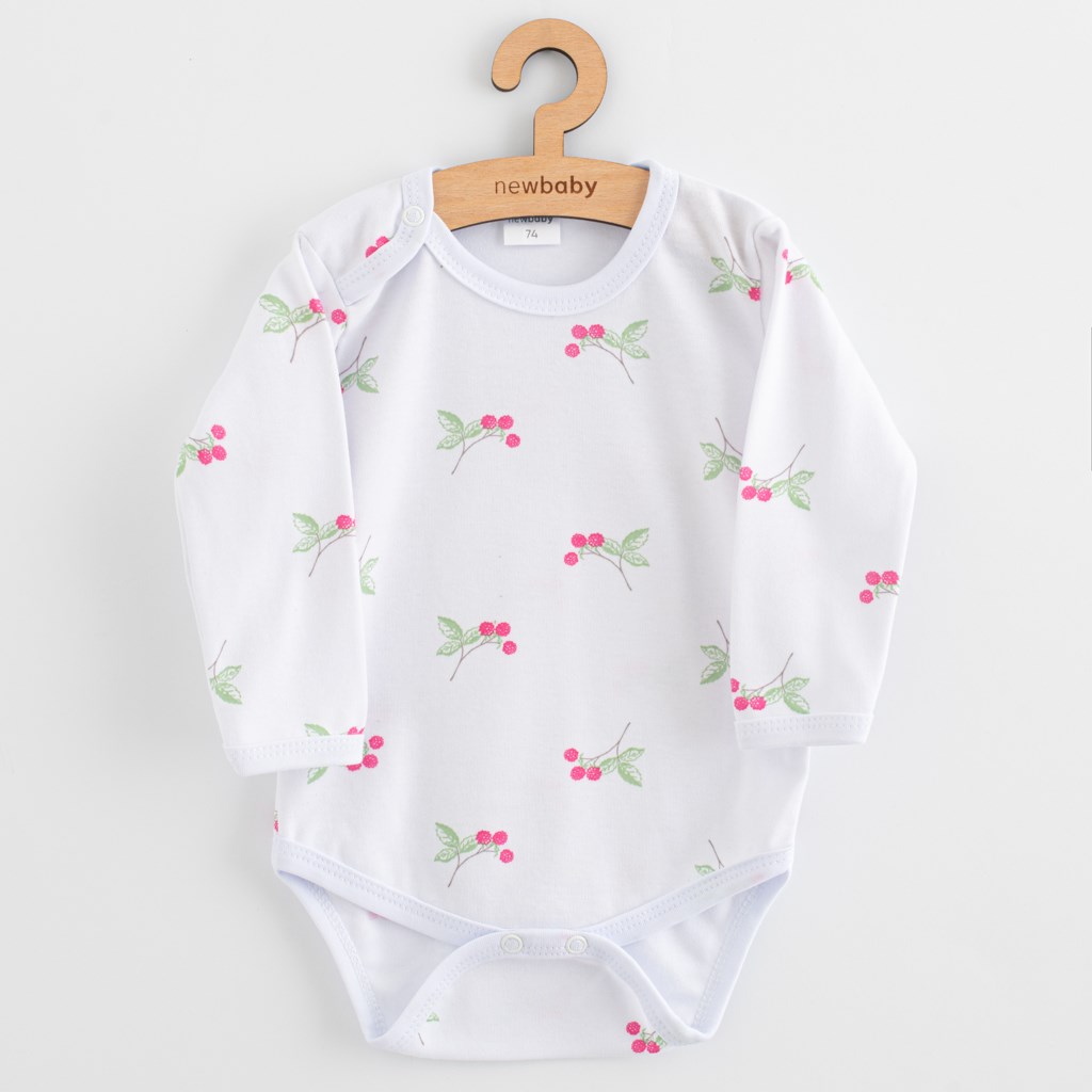 E-shop Dojčenské body New Baby Classic II raspberry, 86 (12-18m) - 58613