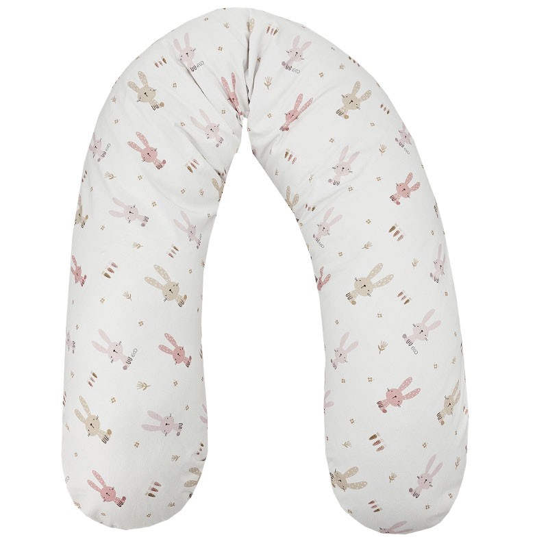 E-shop EKO Vankúš na kojenie VELVET PO-27-BUNNY/ROSE PINK