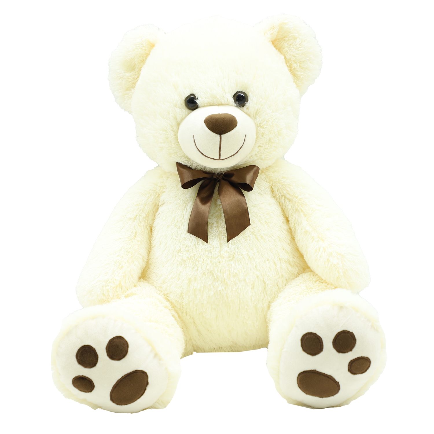 E-shop STEPPOS Plyšový medvedík krémový 60 cm