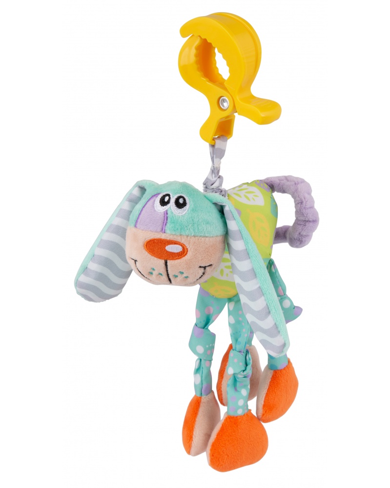 E-shop Playgro vrniaci psík, pastelový