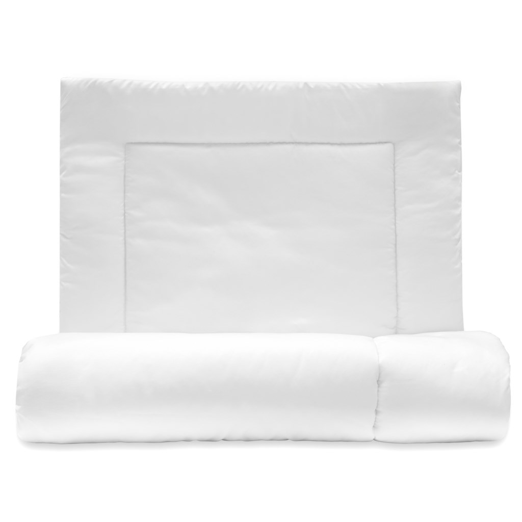E-shop Luxusné výplne New Baby z mikrovlákna vankúš a perinka 90/120 biela - 58807