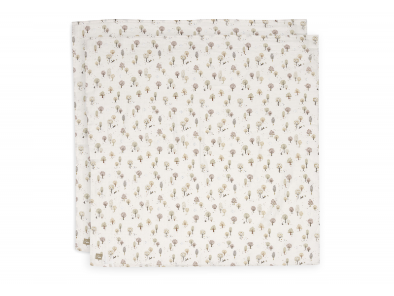 E-shop JOLLEIN Plienky zavinovacie 2ks 115x115 cm Tiny Park