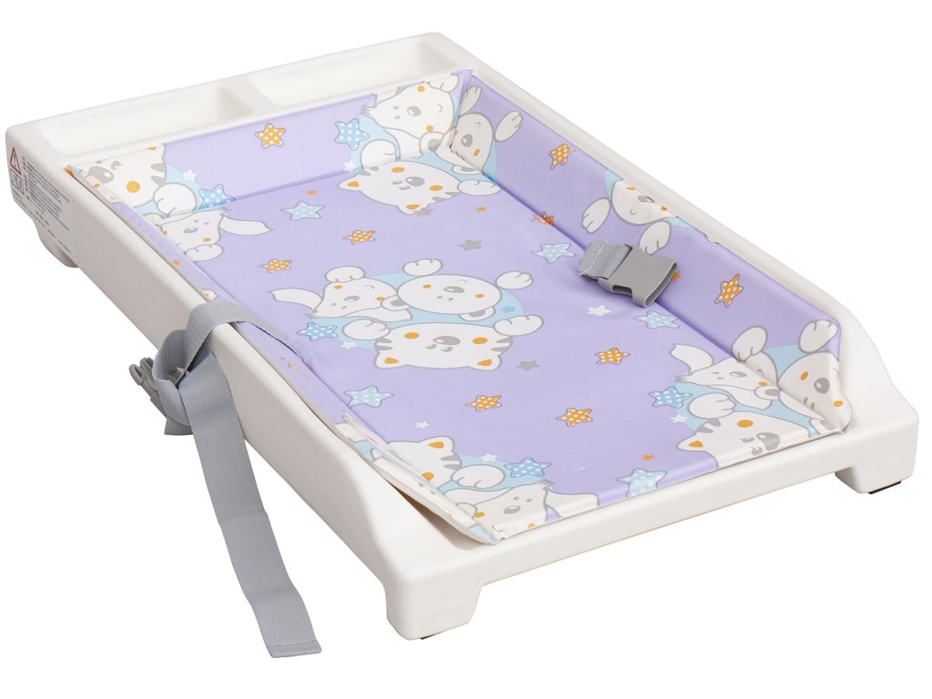 E-shop Prebaľovací pult na postieľku Scarlett Jolly - fialový