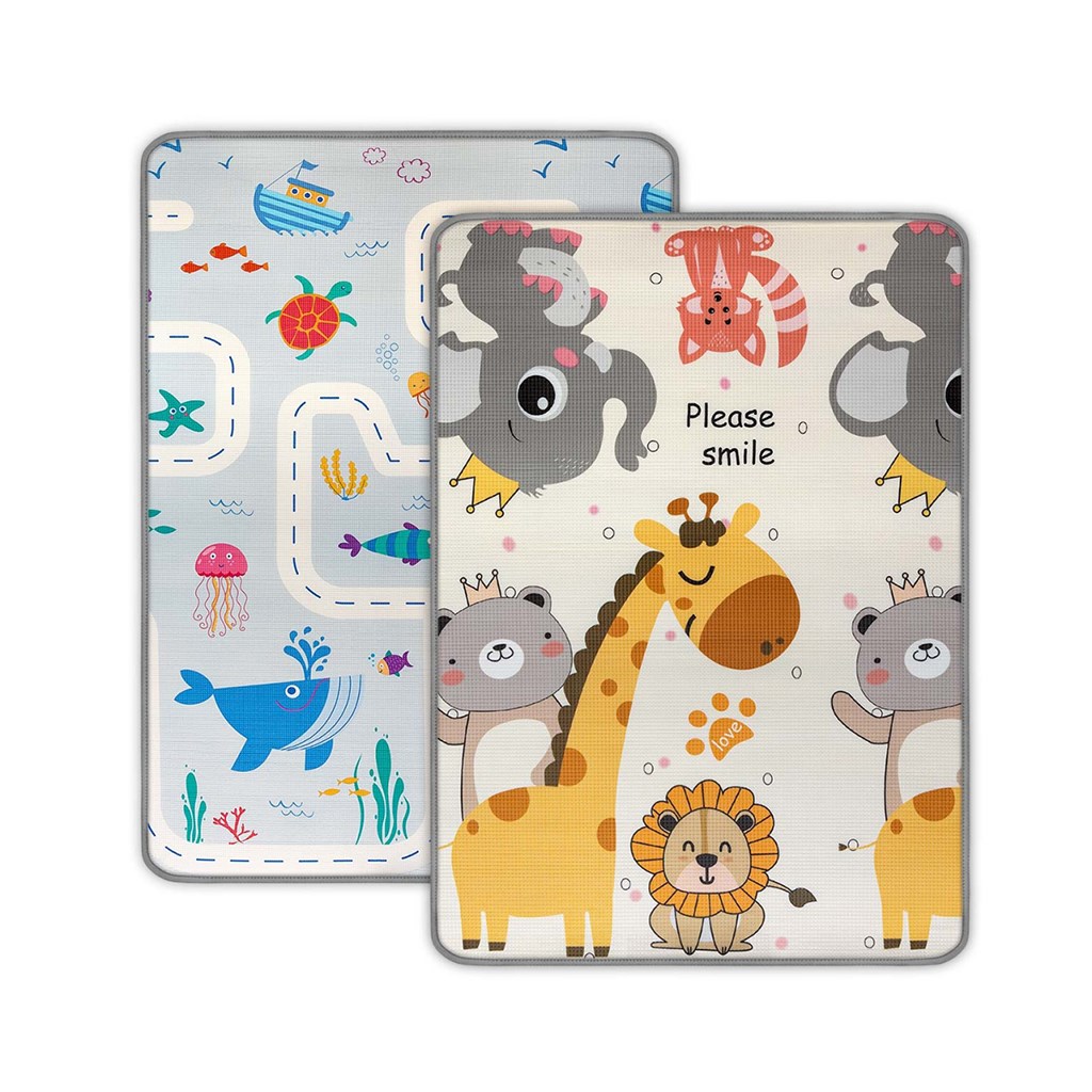 E-shop Obojstranná penová podložka Milly Mally Kinder Sea and Africa 178x120 cm - 59005