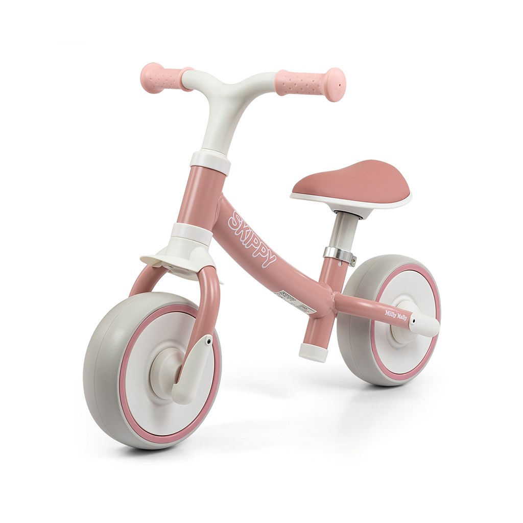 E-shop Detské odrážadlo kolo Milly Mally Skippy pink - 59014