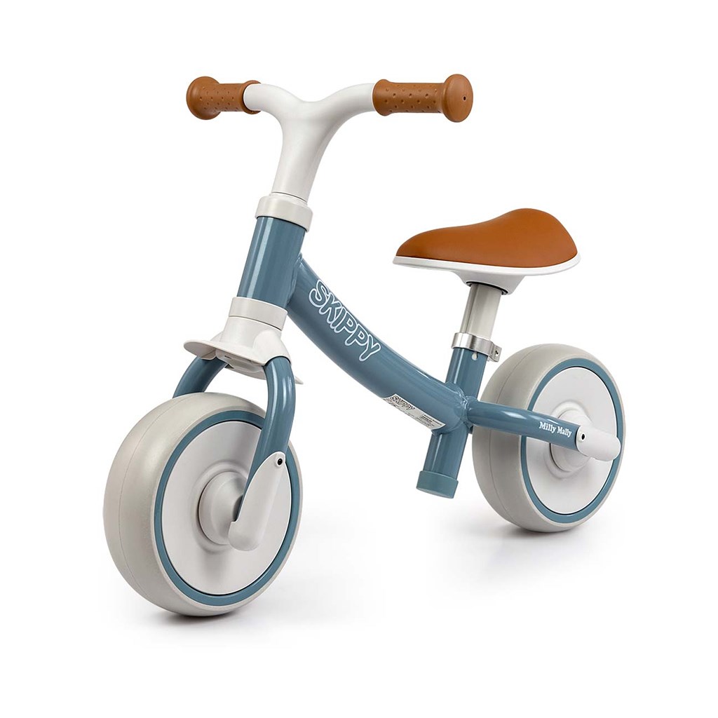 E-shop Detské odrážadlo kolo Milly Mally Skippy blue - 59016