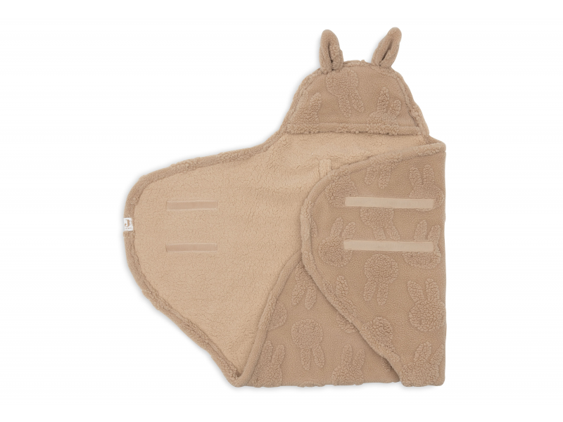 E-shop JOLLEIN Zavinovačka Miffy Jacquard Teddy Biscuit