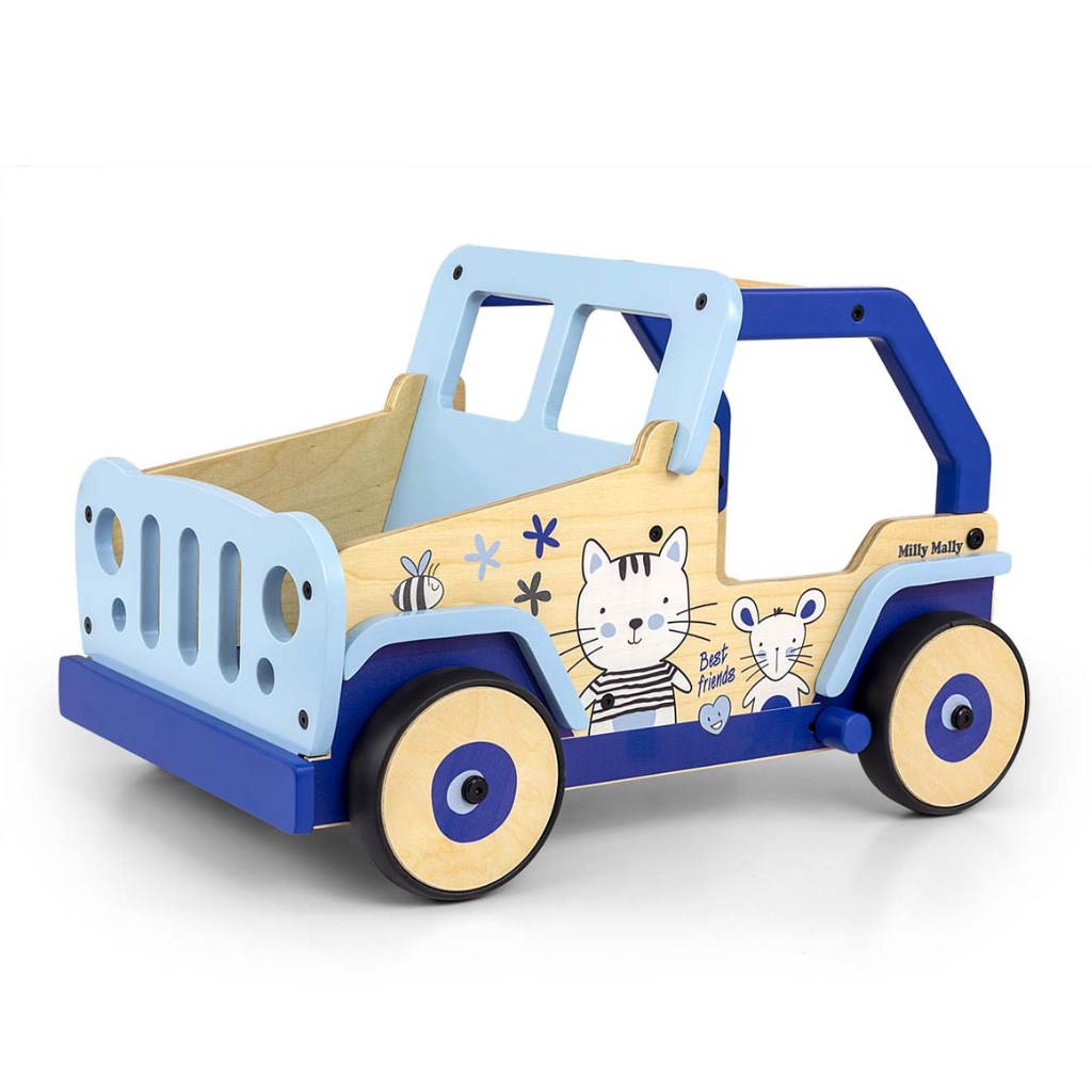 E-shop Drevené chodítko Viga Explorer Cat and Mouse - 59017