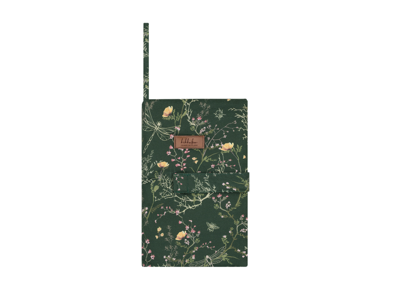 E-shop KikkaBoo Puzdro na plienky Secret Garden Green