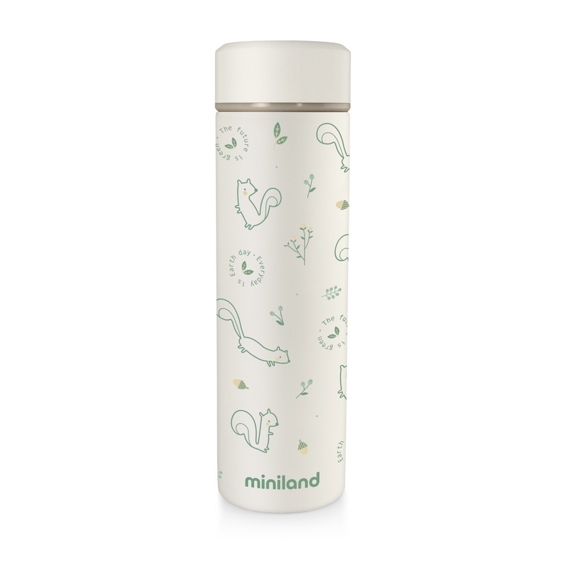 E-shop Miniland ECO-friendly Termoska pre dieťa 450ml, Veverička