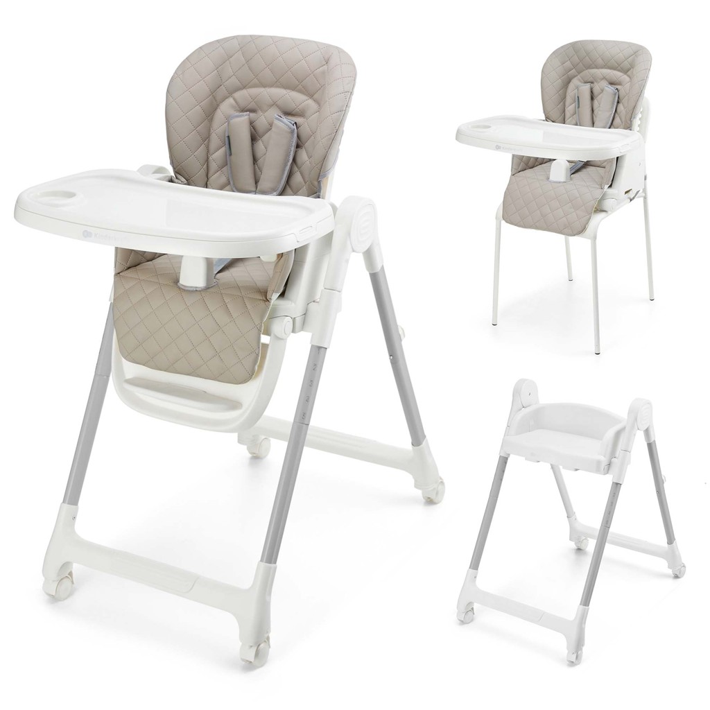 E-shop KINDERKRAFT Stolička jedálenská 3v1 Tulo Beige