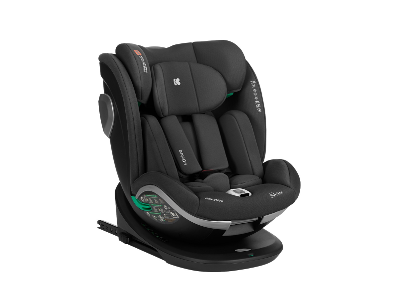 E-shop KikkaBoo Autosedačka 40-150 cm i-Drive i-SIZE Black
