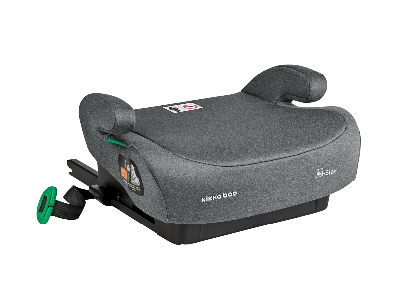 E-shop KikkaBoo Podsedák 125-150 cm i-Tip i-SIZE Dark Grey
