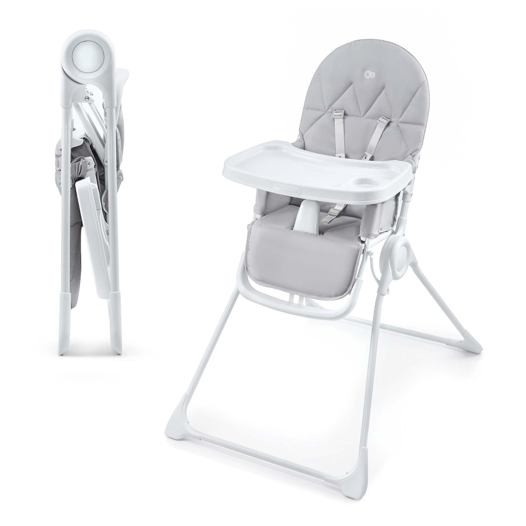 E-shop KINDERKRAFT Stolička jedálenská Binci Light Grey