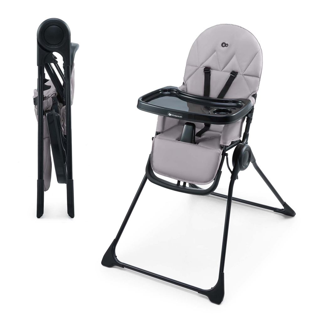 E-shop KINDERKRAFT Stolička jedálenská Binci Grey