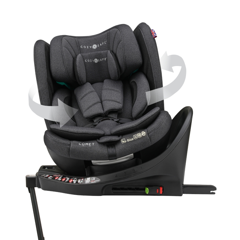 E-shop Cozy N Safe COMET i-Size 360° autosedačka 40-150, Graphite 2025