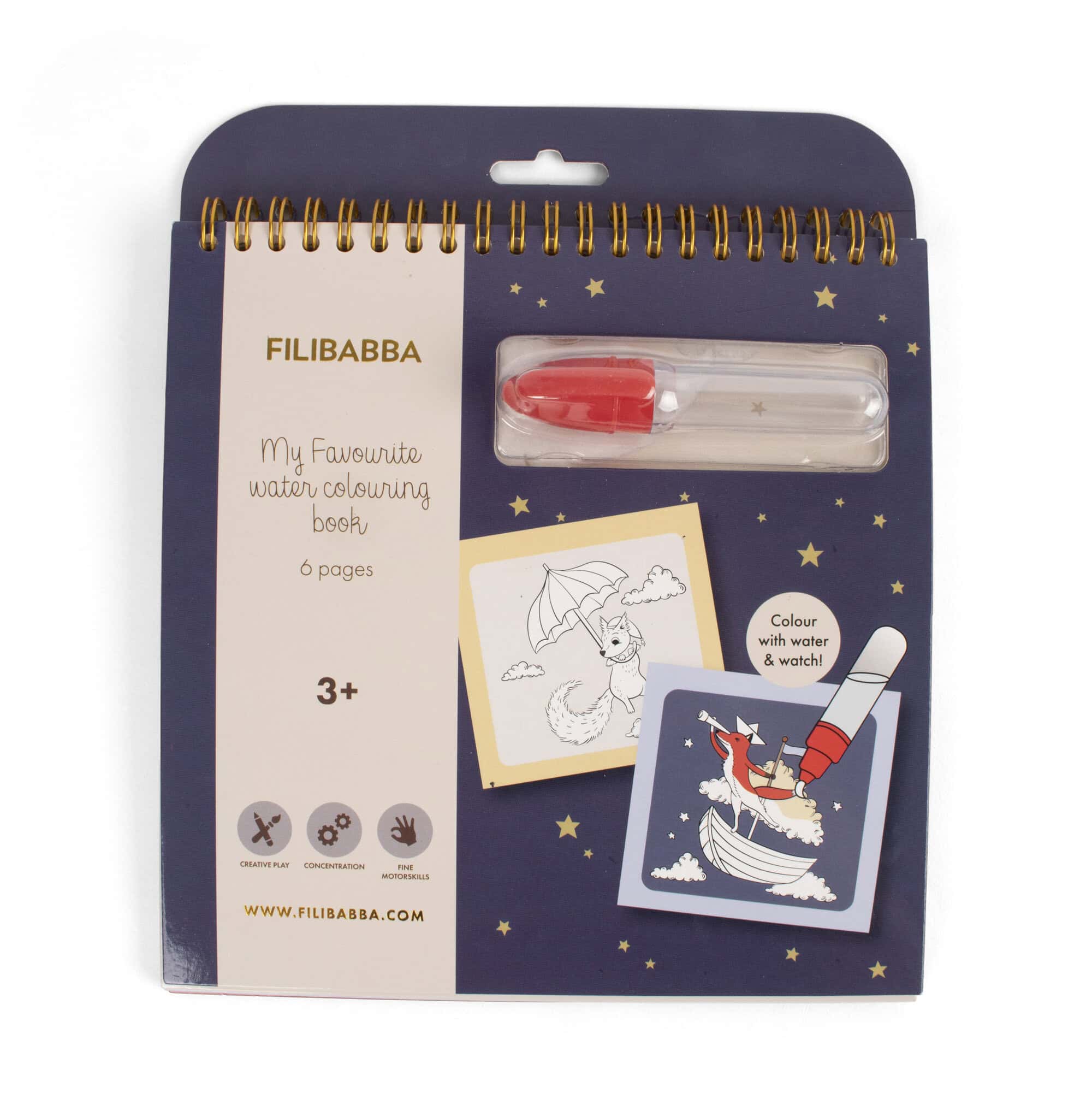 E-shop VODOVÁ OMAĽOVÁVANKA FILIBABBA - DREAMY ADVENTURERS