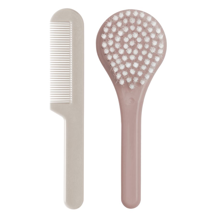 E-shop Detský hrebeň a kefa LUMA - Blush Pink
