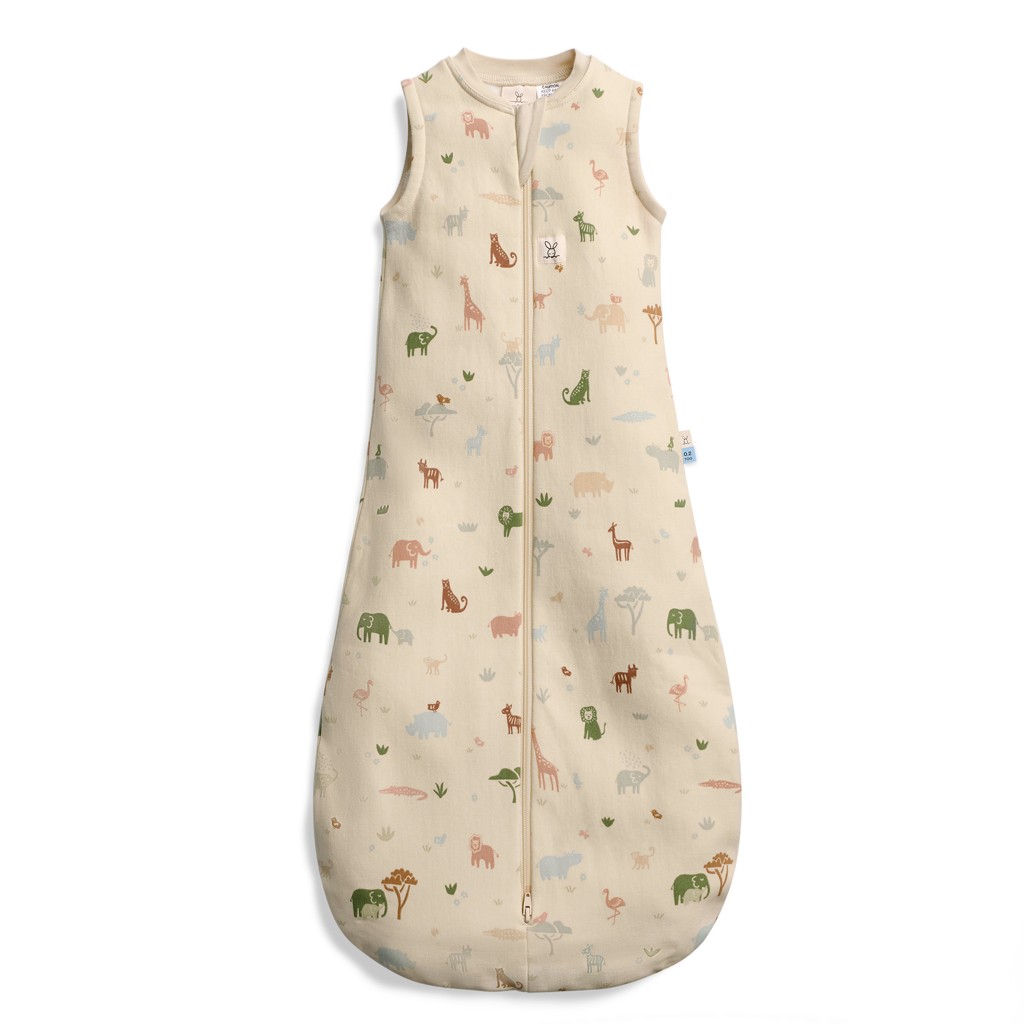 E-shop ERGOPOUCH Vak na spanie organická bavlna Jersey Savannah 3-12 m, 6-10 kg, 0,2 tog