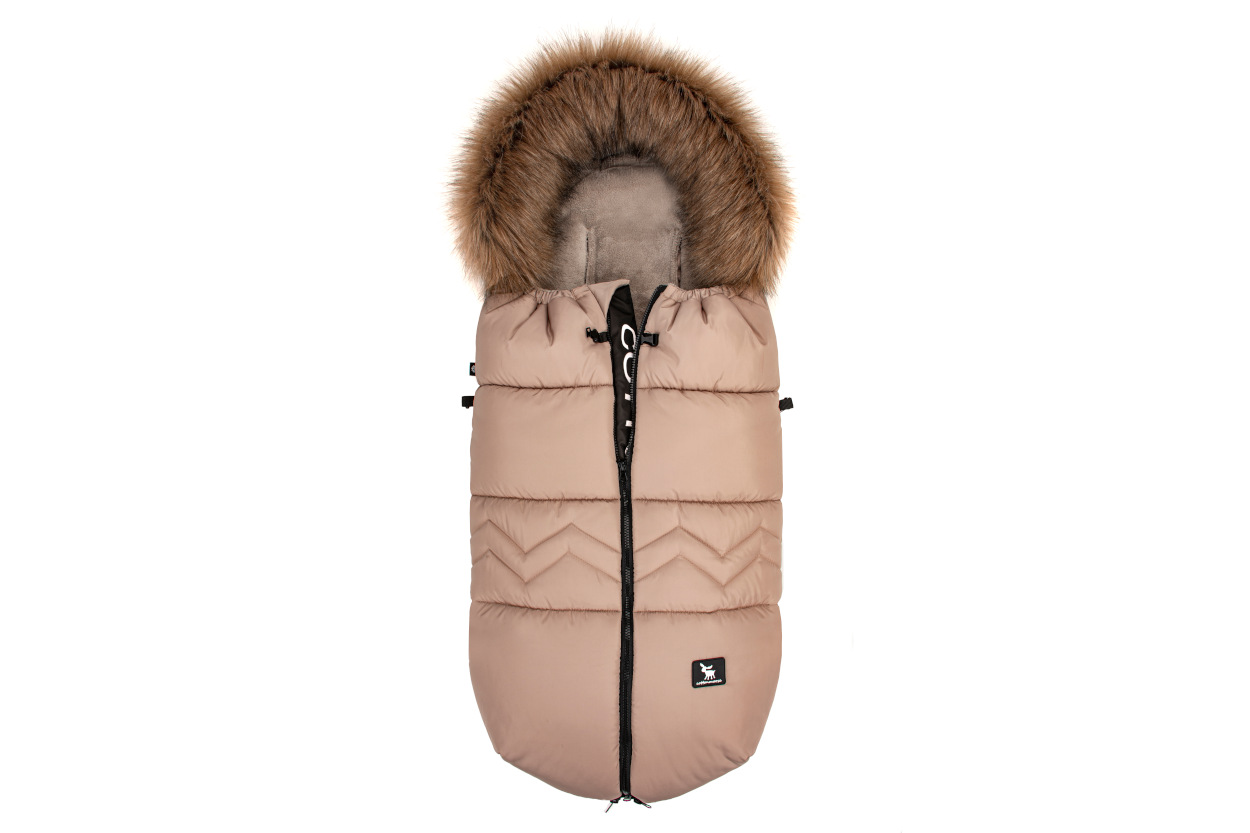 E-shop Cottonmoose fusak do kočíka NORTH YUKON farba:camel