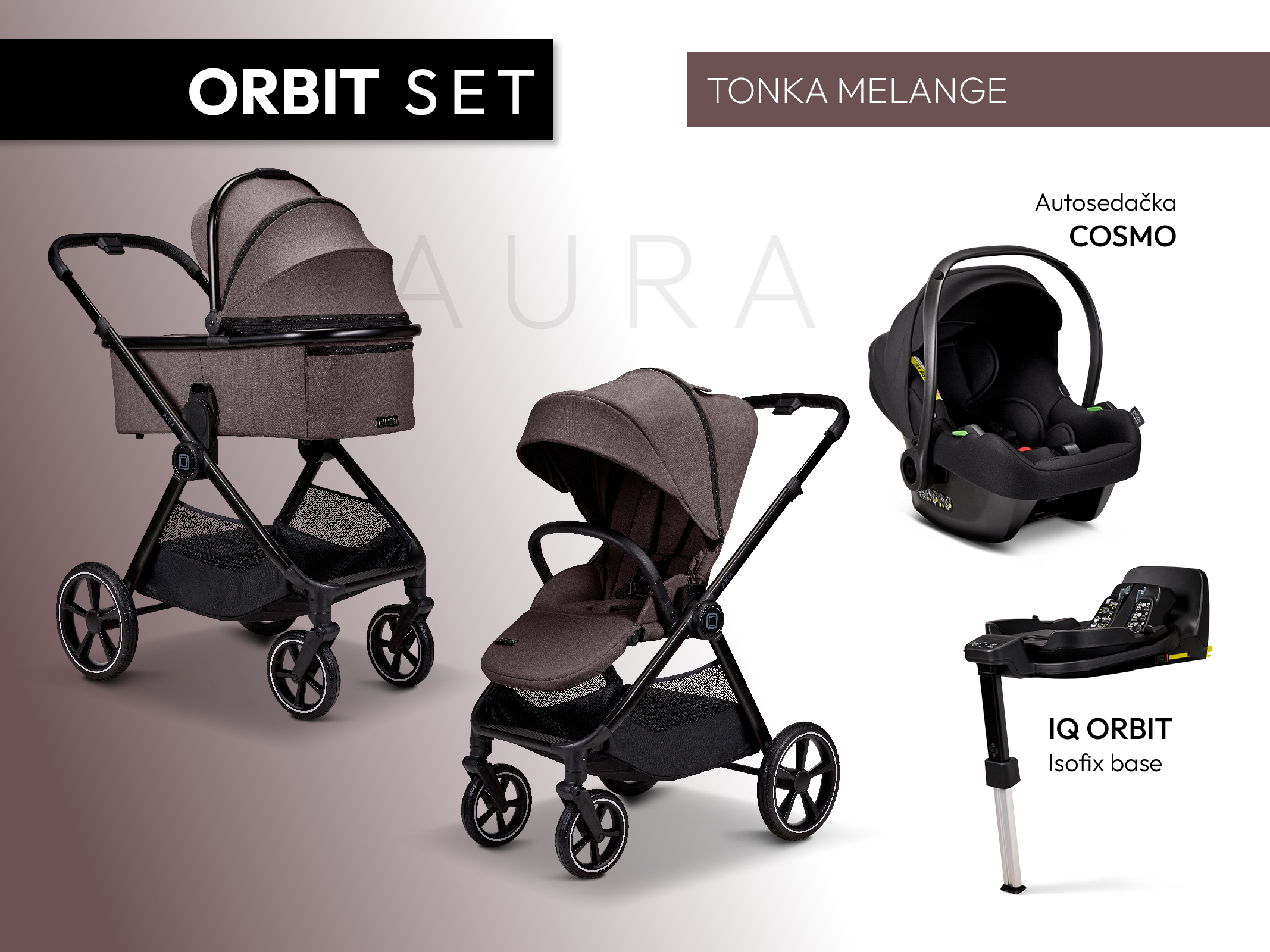 E-shop Moon AURA set ORBIT 2026 - Tonka Melange