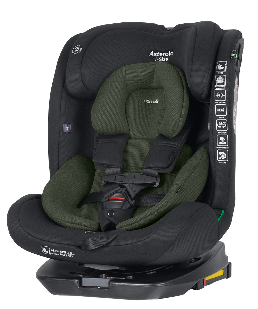 E-shop Carrello Asteroid CRL-17001 i-Size Hunter Green