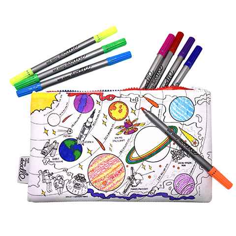 E-shop Eatsleepdoodle Peračník Vymaľuj a oper Space explorer