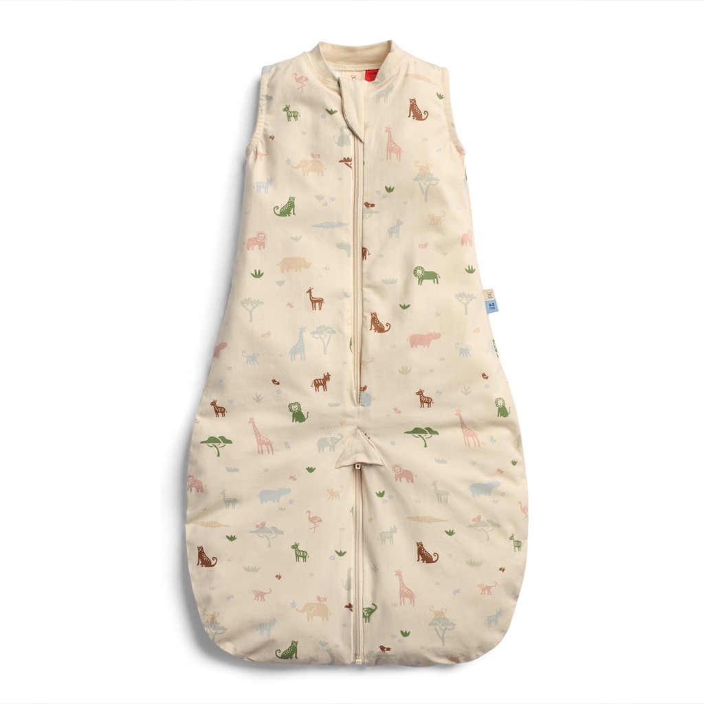 E-shop ERGOPOUCH Vak a overal na spanie 2v1 organická bavlna Suit Savannah 8-24 m, 8-14 kg, 0,2 tog