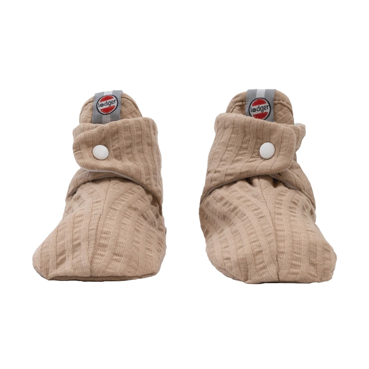 E-shop LODGER Slipper Seersucker Beige 6-12m