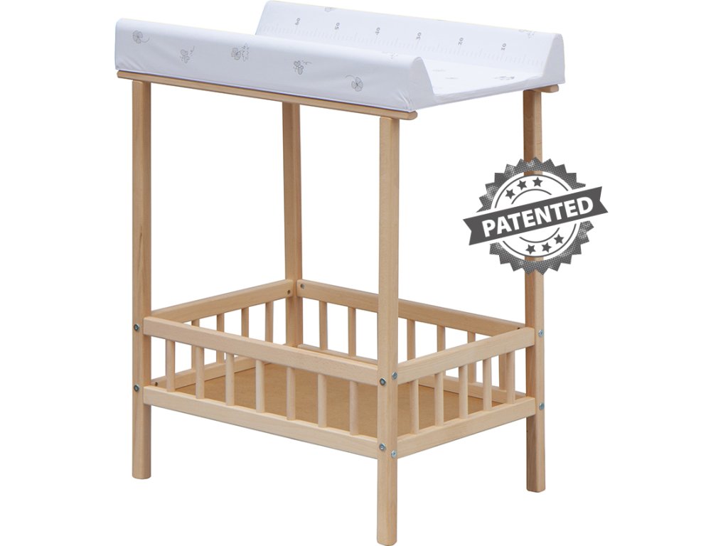E-shop Scarlett Prebaľovací pult Pája ECO - Slon - biely