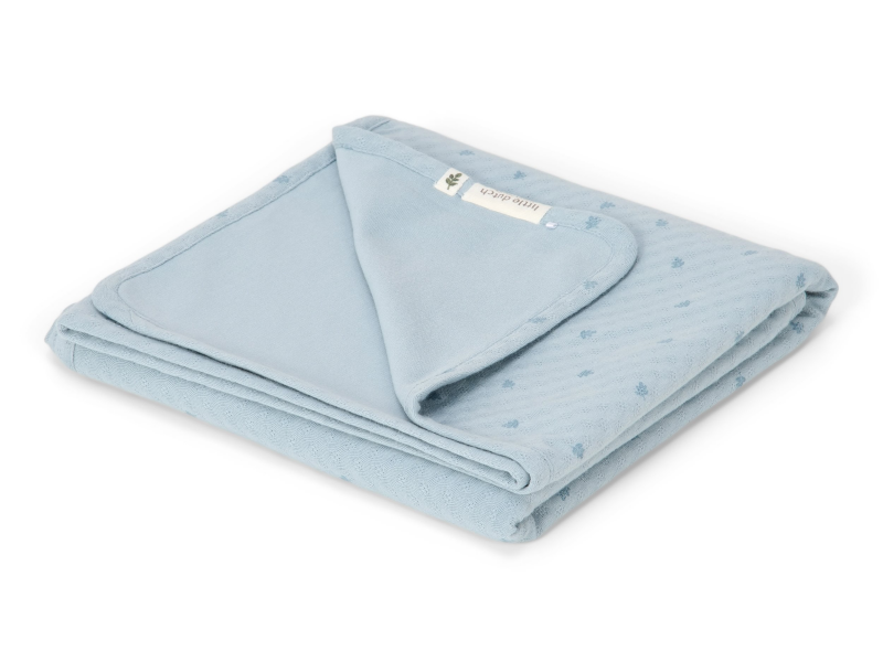 E-shop Little Dutch Deka 70x100 cm Pure Denim Blue