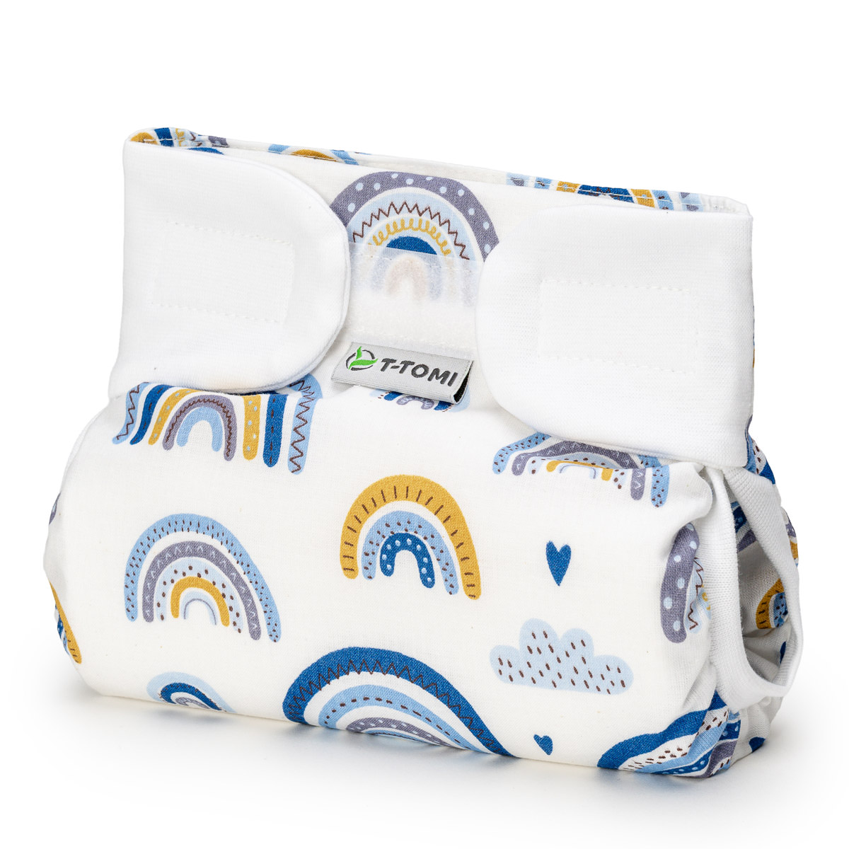 E-shop T-TOMI Ortopedické abdukčné nohavičky - suchý zips Blue rainbow (3-6kg)