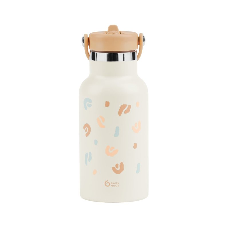 E-shop Babymoov Termoska s náustkom 350ml Little Explorer Ivory