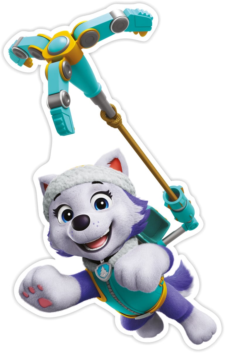 E-shop Nickelodeon Nástenná dekorácia Paw Patrol - Everest v akcii