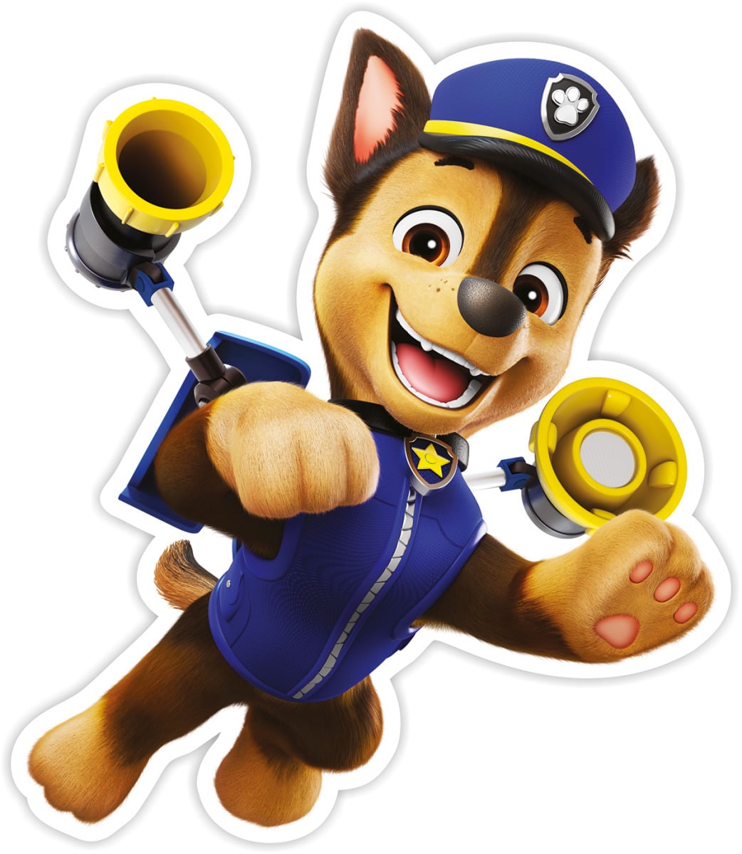 E-shop Nickelodeon Nástenná dekorácia Paw Patrol - Chase v akcii